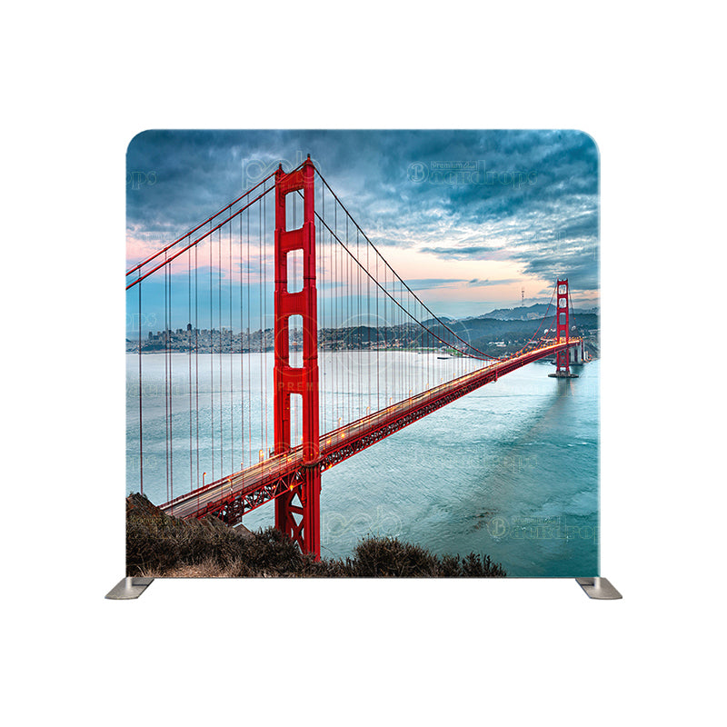 premium one pillowcover backdrops-Golden Gate