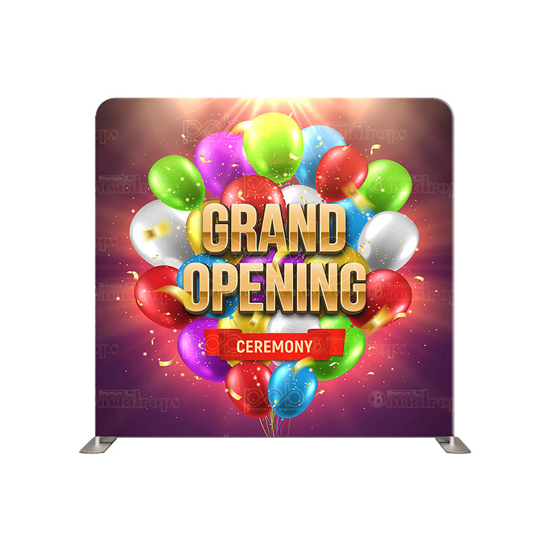 premium one pillowcover backdrops-Grand Opening