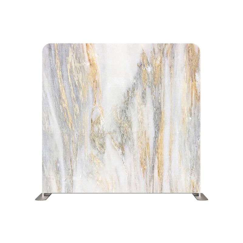 premium one pillowcover backdrops-Grey Gold Marble