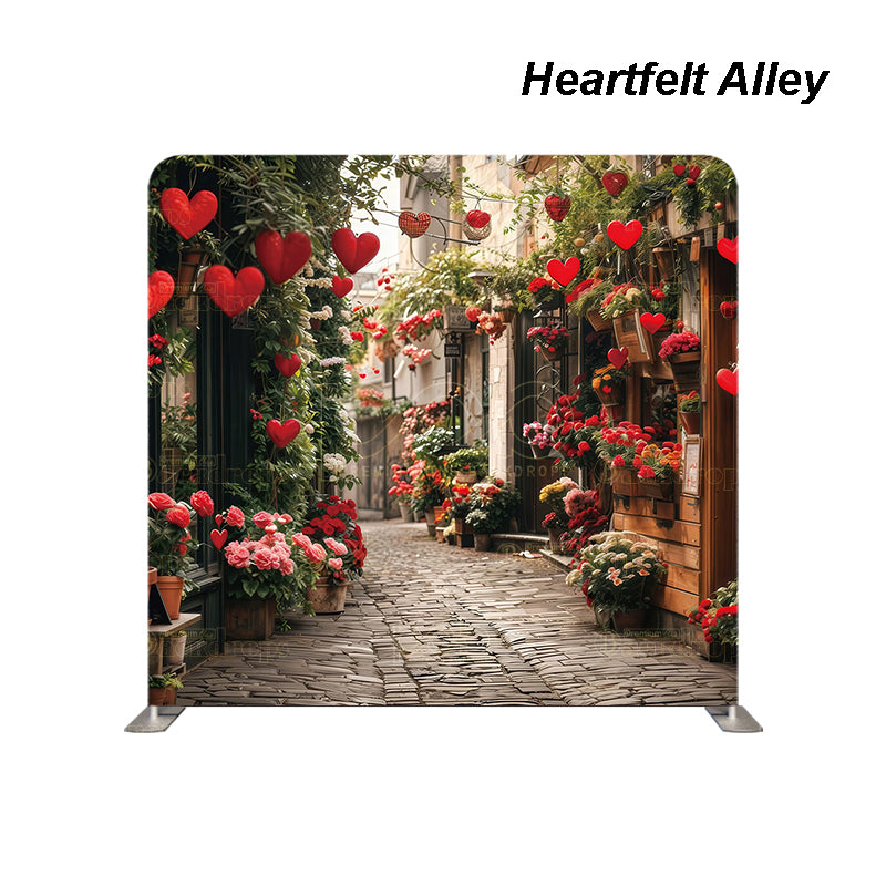 premium one pillowcover backdrops-Heartfelt Alley
