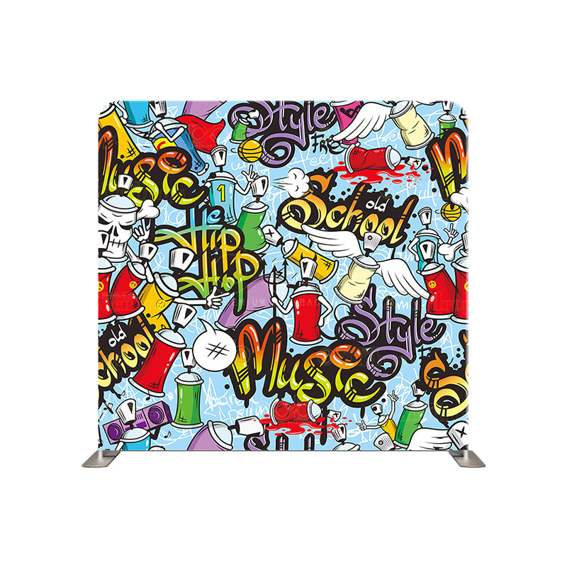 Pillow Cover Backdrop(Hip Hop Graffiti)