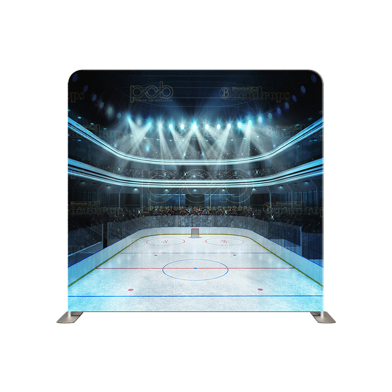 premium one pillowcover backdrops-Hockey Goal