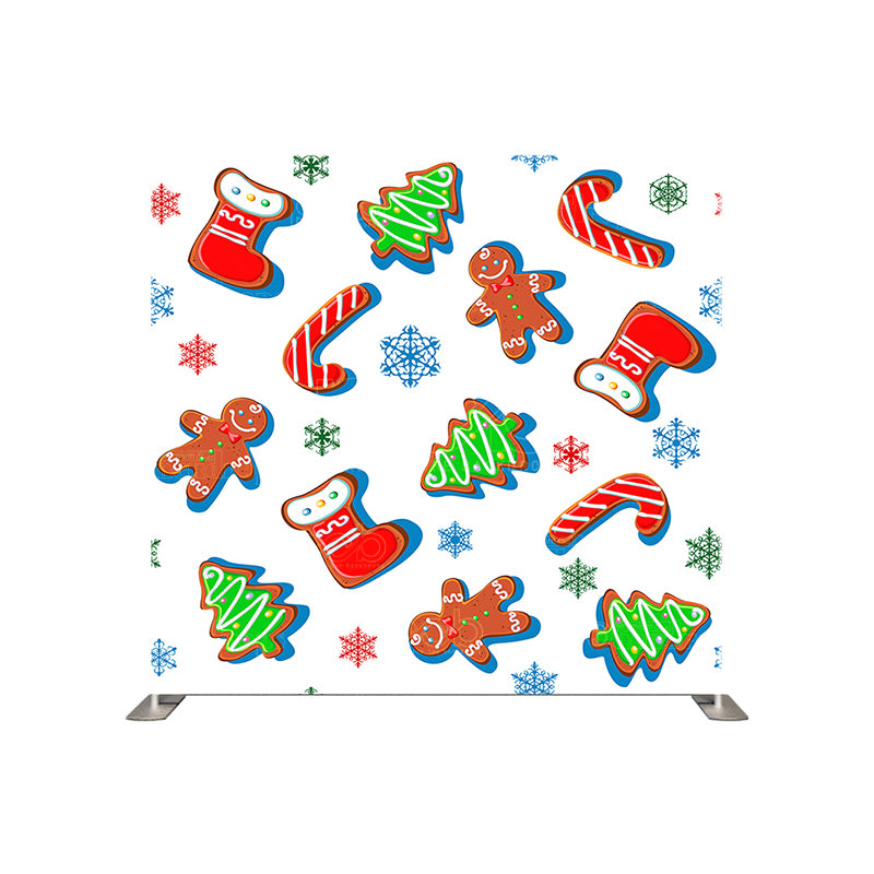 premium one pillowcover backdrops-Christmas style