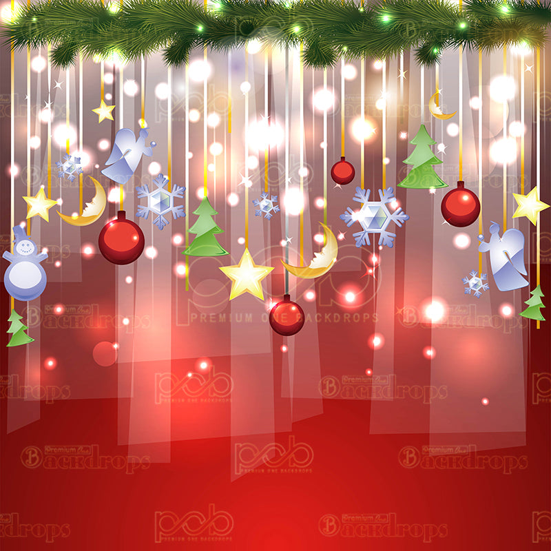 premium one pillowcover backdrops-Holiday Nights