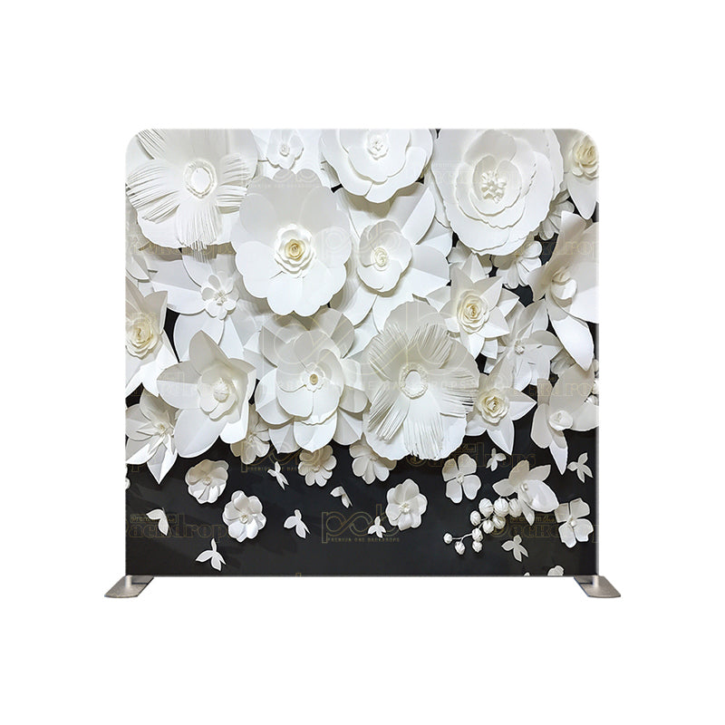 premium one pillowcover backdrops-Large Paper Flowers