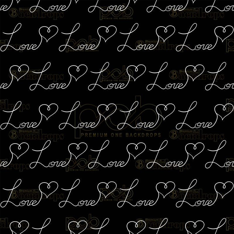 premium one pillowcover backdrops-Love song