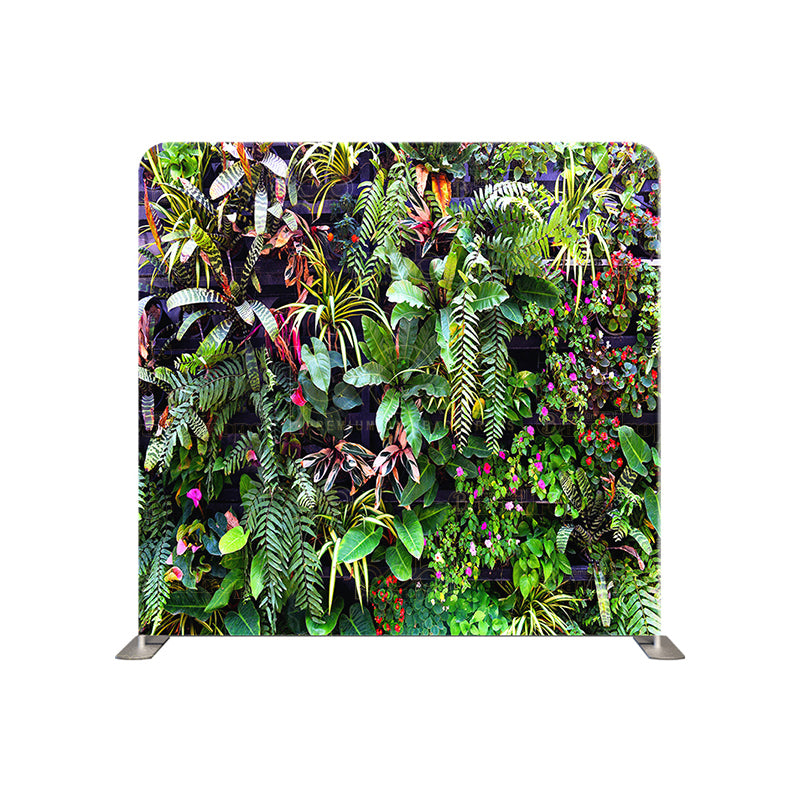 premium one pillowcover backdrops-Lush Green Wall