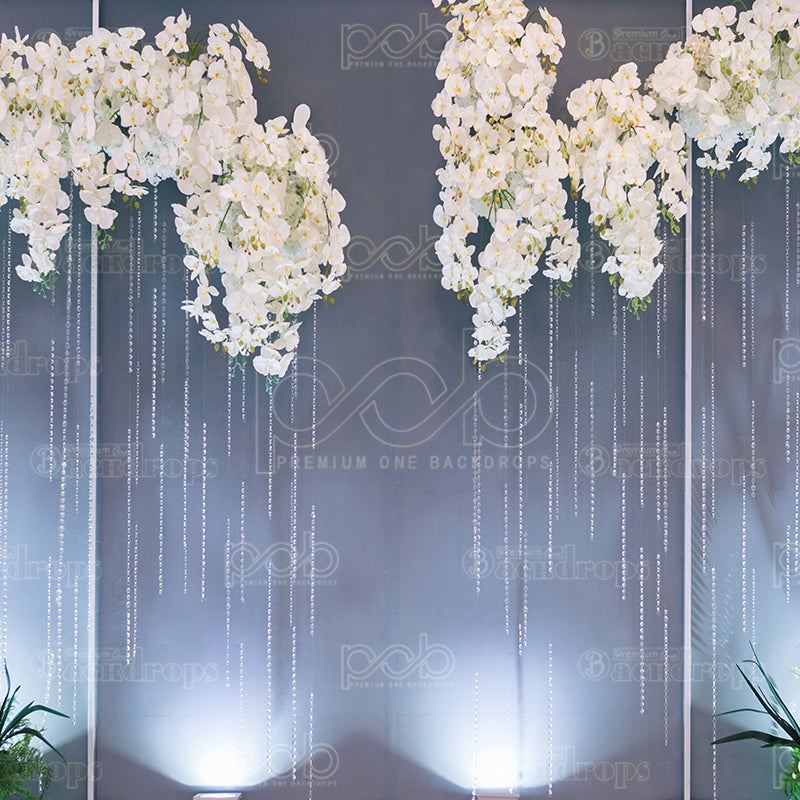 premium one pillowcover backdrops-MODERN FLORALS