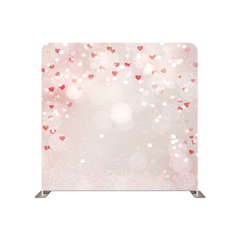 Pillow Cover Backdrop(Mini Hearts)