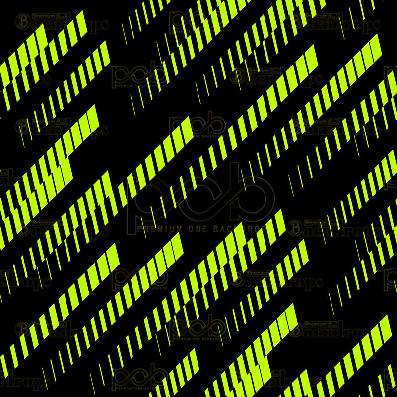 premium one pillowcover backdrops-Neon green streaks