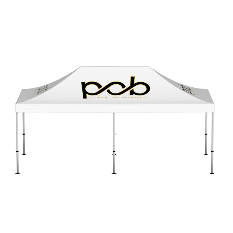 single pop up tent Custom Single Sided Canopy Tent (20ft x 10ft)