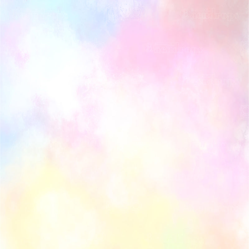 Pillow Cover Backdrop (Pastel Watercolor Blend)