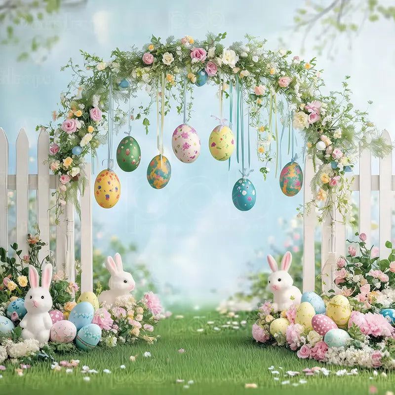 Pillow_Cover_Backdrops_Egg_Decorated_Spring_Arch-pob-backdrops