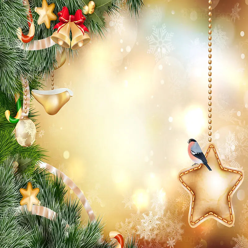Pillow_Cover_Backdrops_Golden_bokeh_with_Christmas_decorations-pob-backdrops