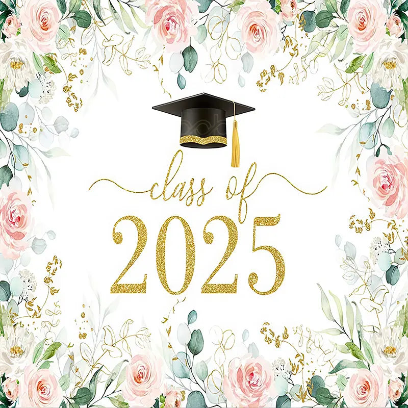 Pillow Cover Backdrop (Lush Blossom Class of 2025)