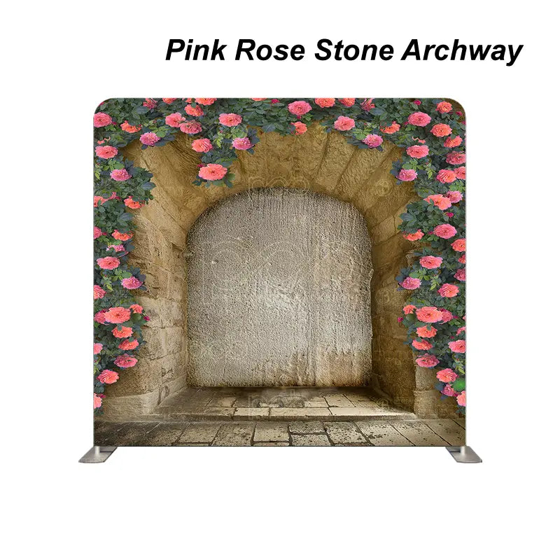 Pillow_Cover_Backdrops_Pink_Rose_Stone_Archway-pob-backdrops