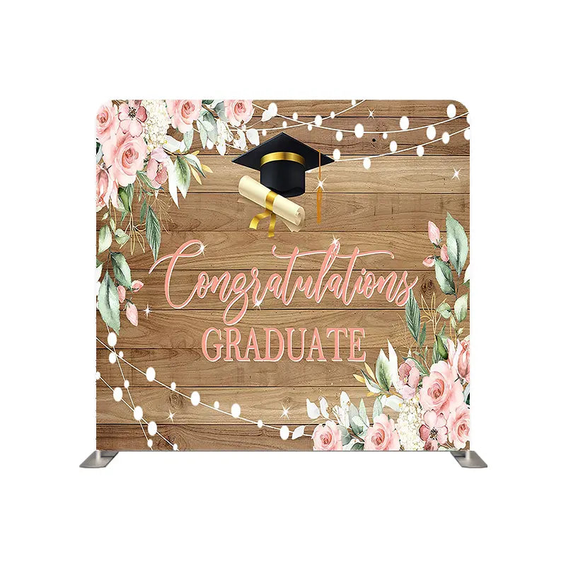 Pillow Cover Backdrop (String Lights Grad Joy)