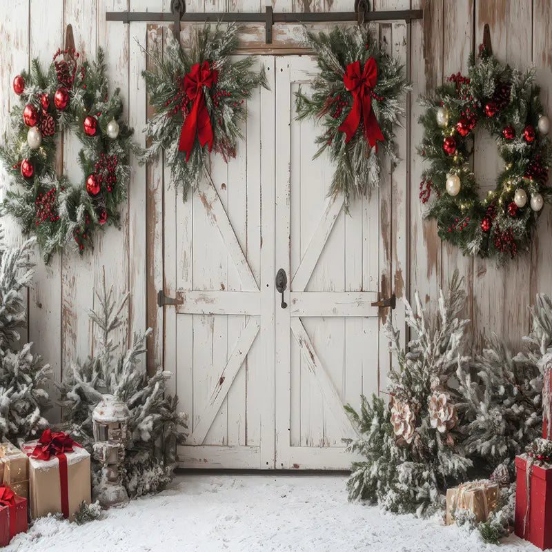 Pillow_Cover_Backdrops_rustic_Christmas_scene_with_wreaths-pob-backdrops