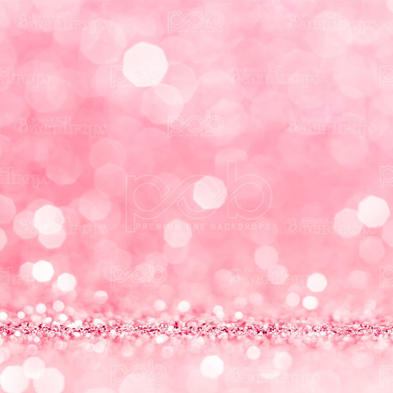 premium one pillowcover backdrops-Pink Bokeh