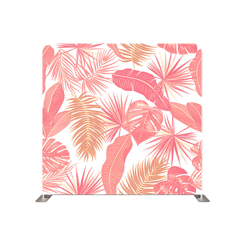 premium one pillow cover backdrops-Pink Tropic