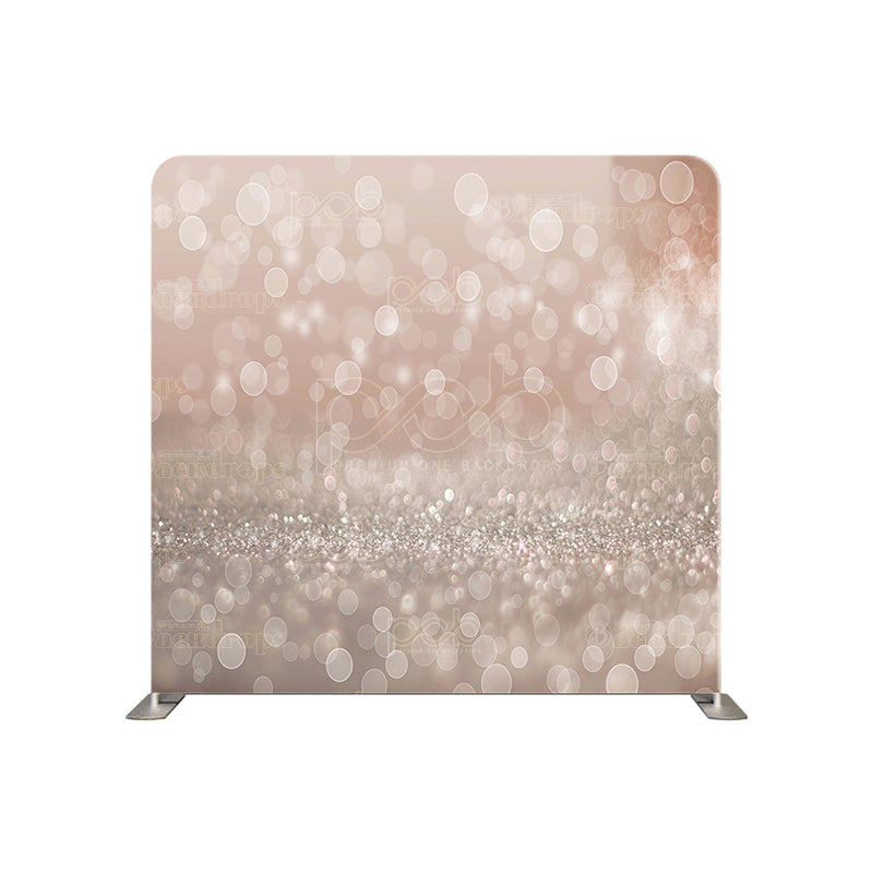 Pillow Cover Backdrop(Pink and Grey Bokeh)