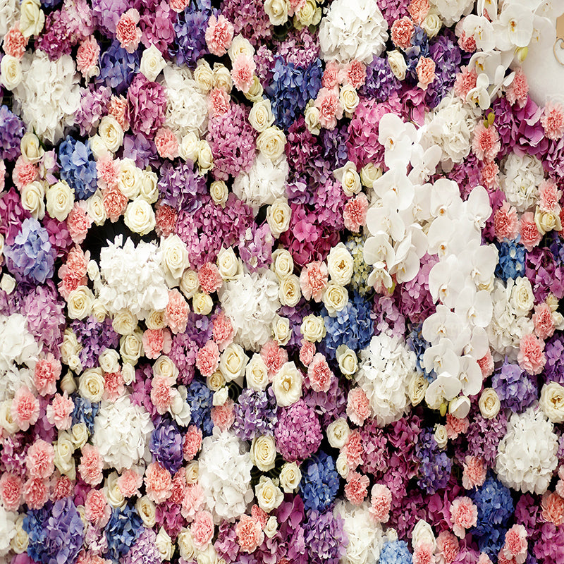 premium one pillowcover backdrops-Plum Flowers