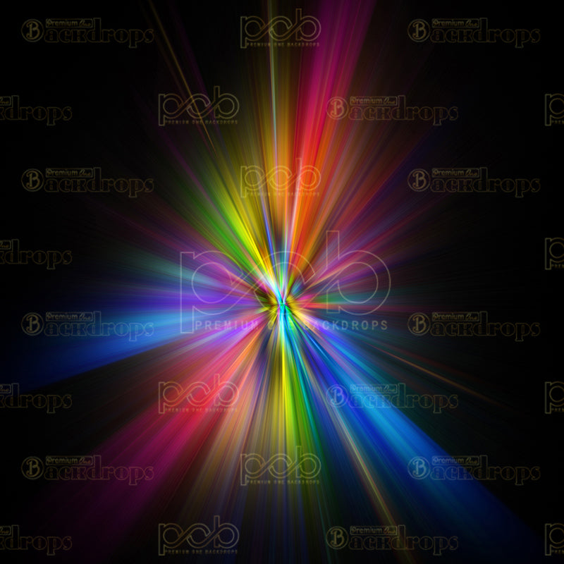 premium one pillowcover backdrops-RAINBOW GLARE