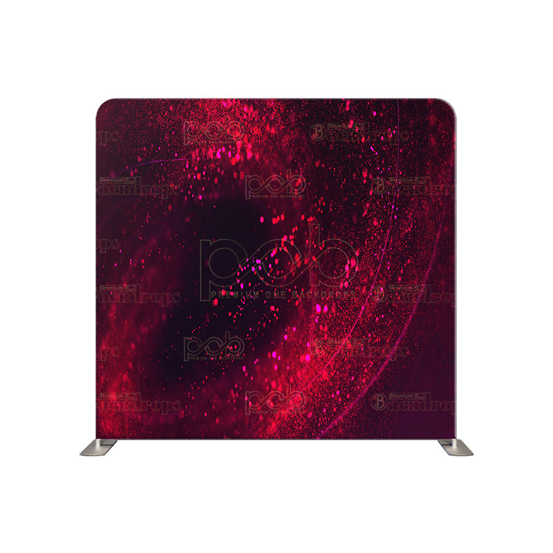 premium one pillowcover backdrops-Red Galaxy