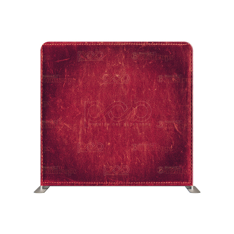 premium one pillow cover backdrops-Red matte