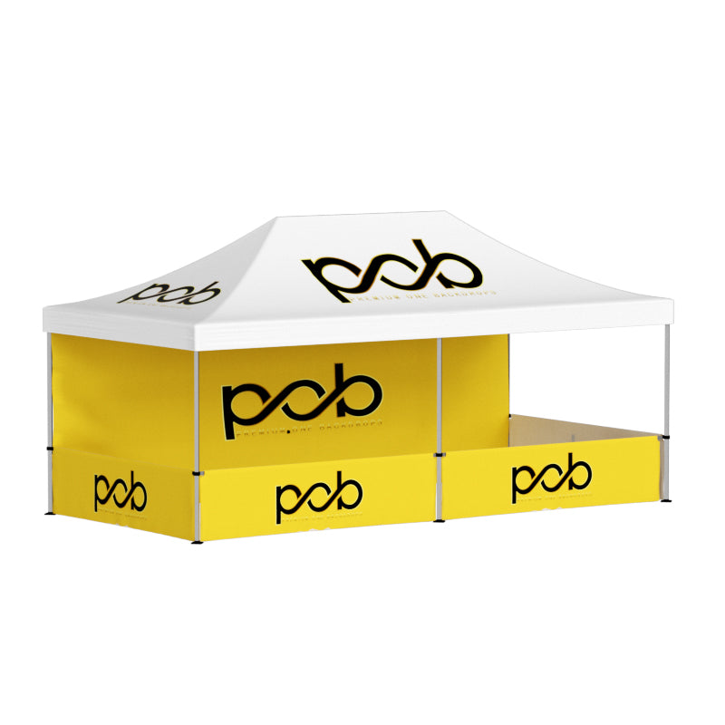 Custom Single Sided Canopy Tent (20ft x 10ft)