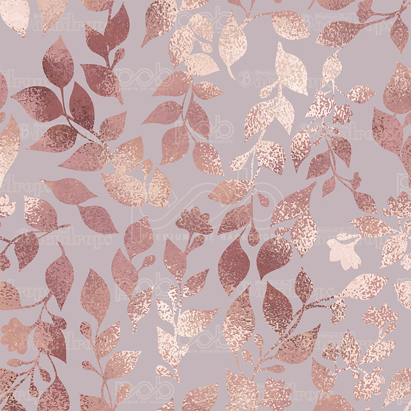 premium one pillowcover backdrops-Rose Gold Sparkle Vine