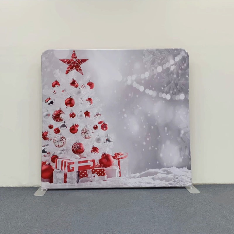 Pillow Cover Backdrop (Rudolphs Christmas Tree)