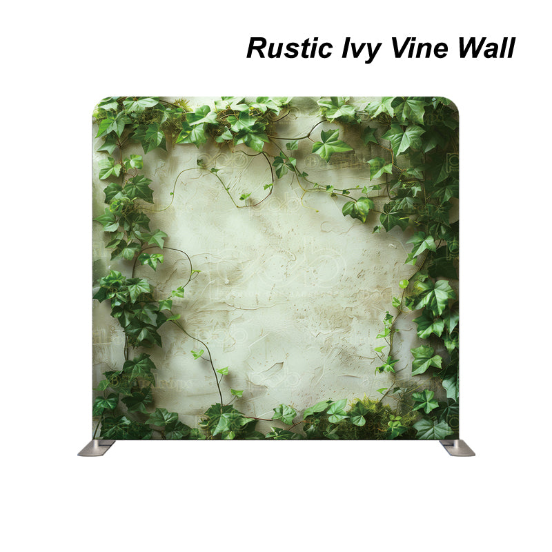 Pillow Cover Backdrop (Rustic Ivy Vine Wall)