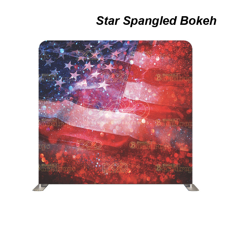 Pillow Cover Backdrop(Star Spangled Bokeh)