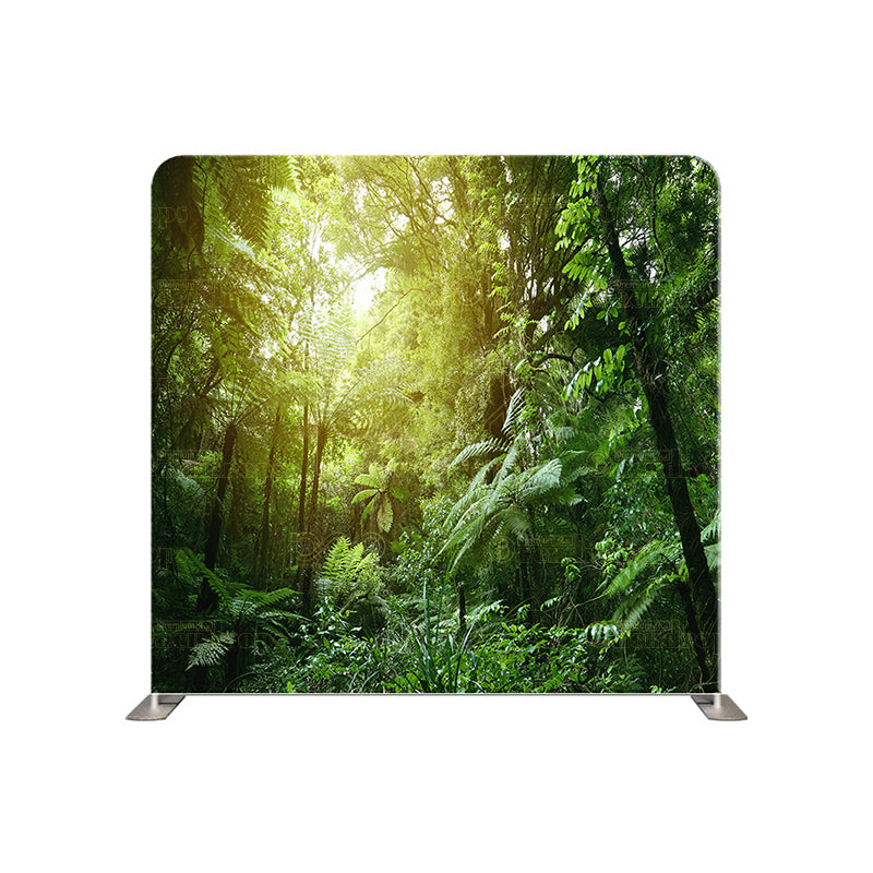 premium one pillow cover backdrops-Sunlight Forest