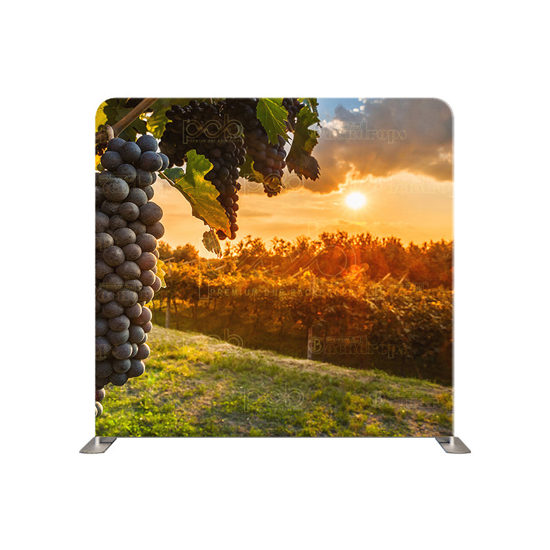 premium one pillowcover backdrops-Sunset Grapes