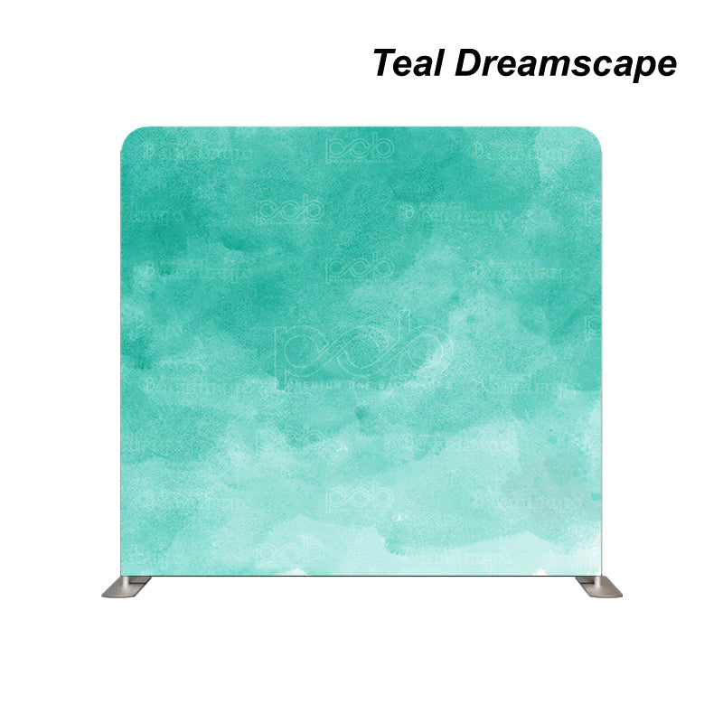 Pillow Cover Backdrop (Teal Dreamscape)