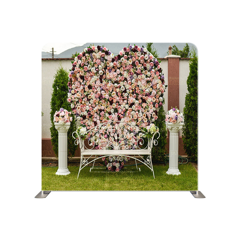 premium one pillow cover backdrops-Vases With Chairs