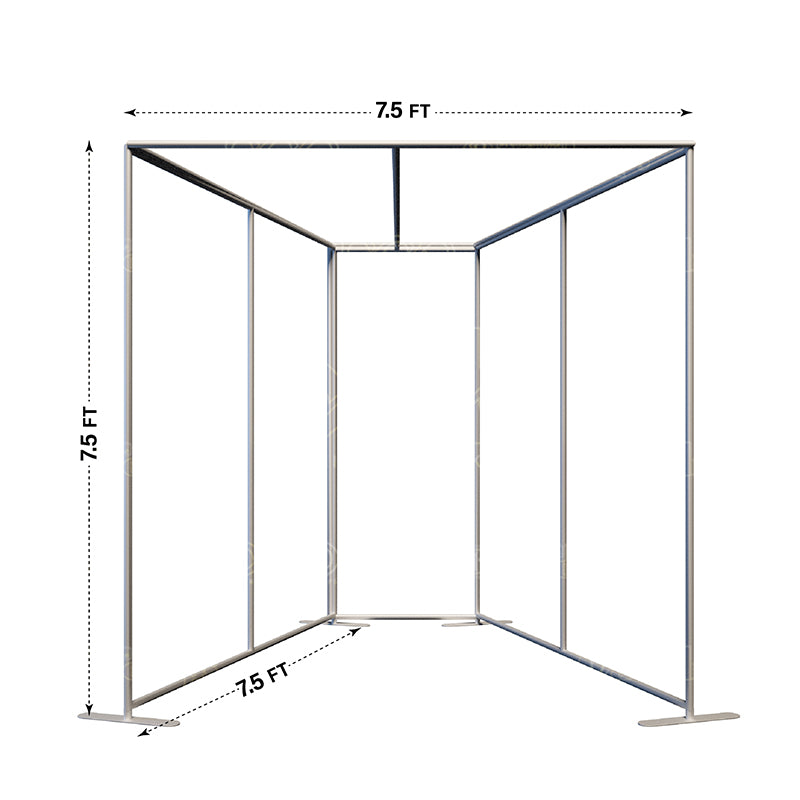 premium one 360 enclosure-Vogue booth enclosure frame