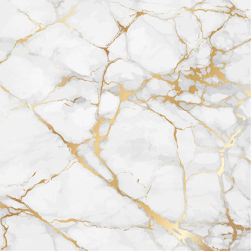 premium one pillowcover backdrops-WHITE MARBLE ART