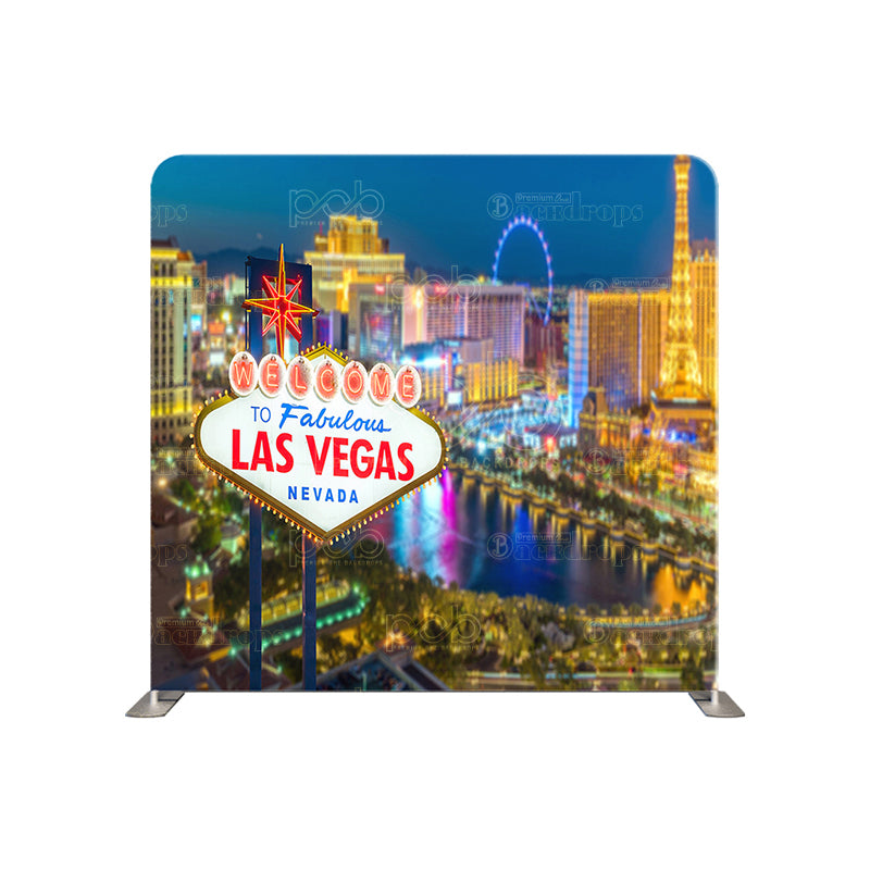 premium one pillowcover backdrops-Welcome to Vegas