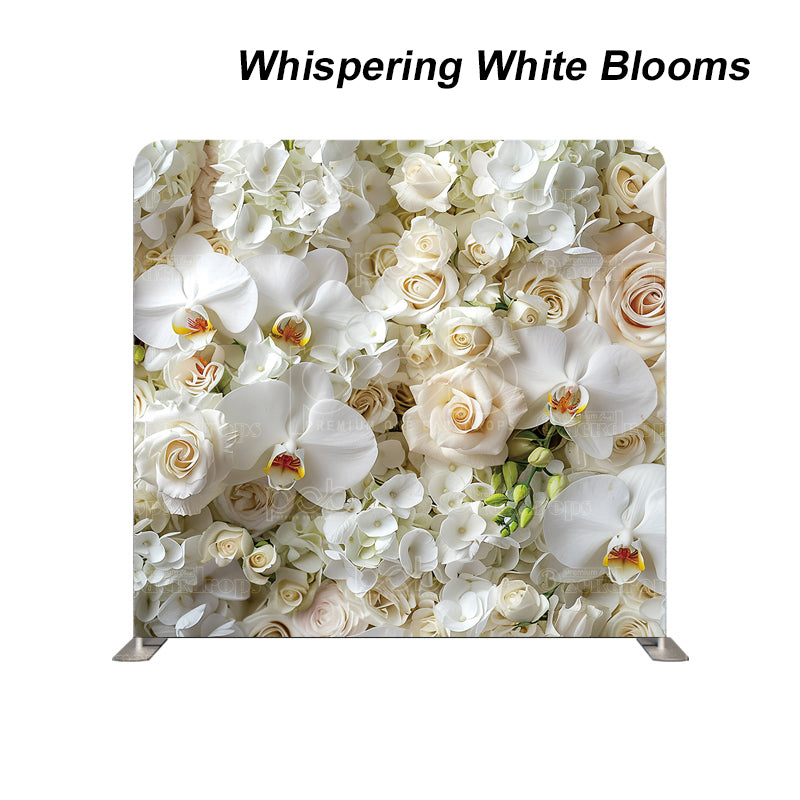 Pillow Cover Backdrop (Whispering White Blooms)