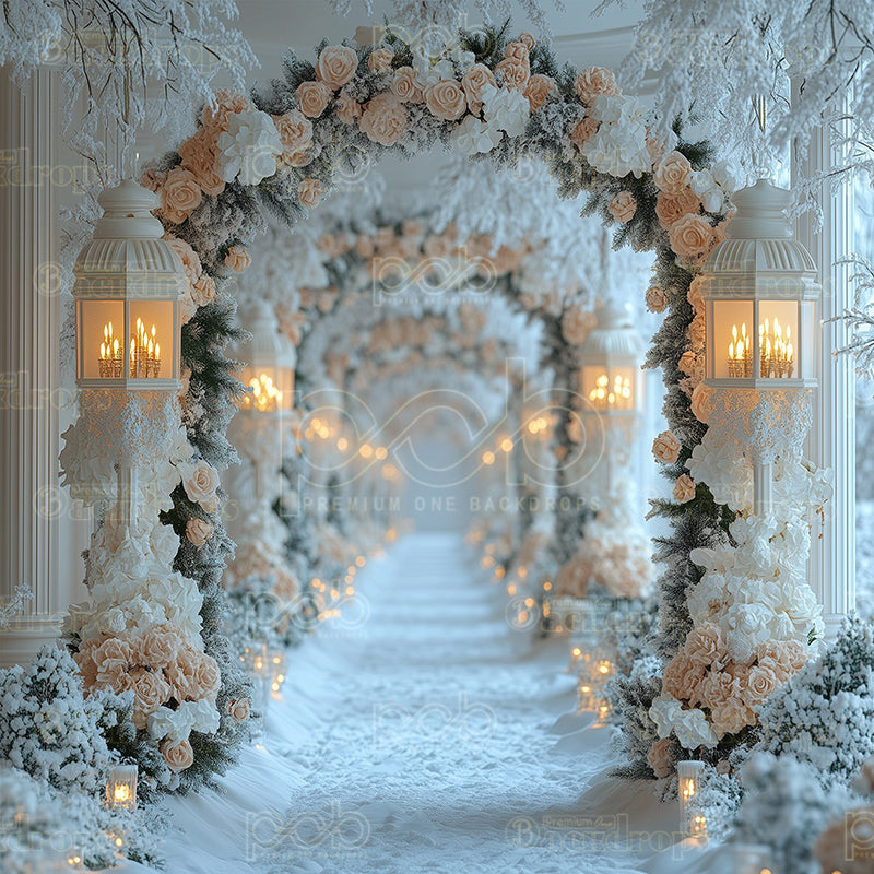 Winter Flower Archway