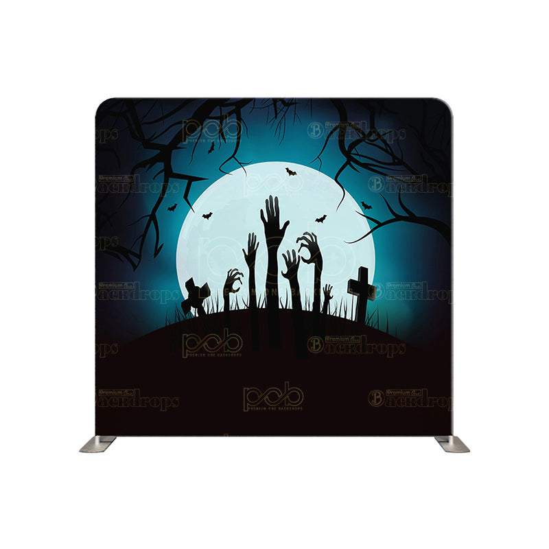 premium one pillowcover backdrops-Zombie Hands