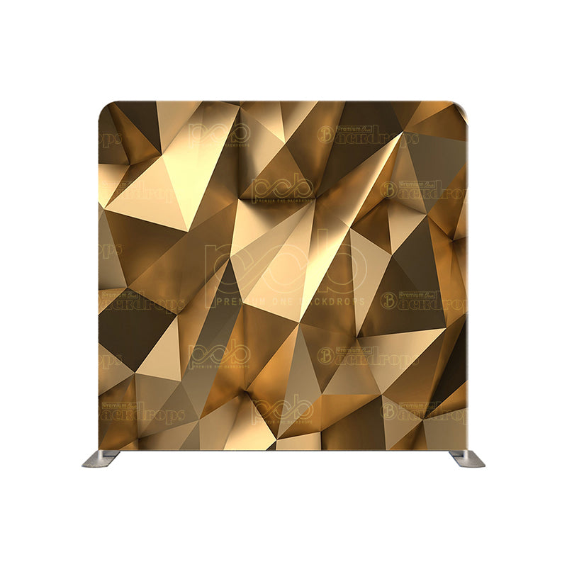 premium one pillowcover backdrops-abstract luxe gold