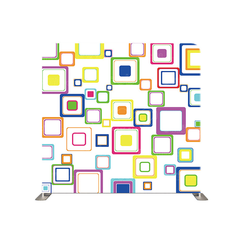 premium one pillowcover backdrops-colorful squares