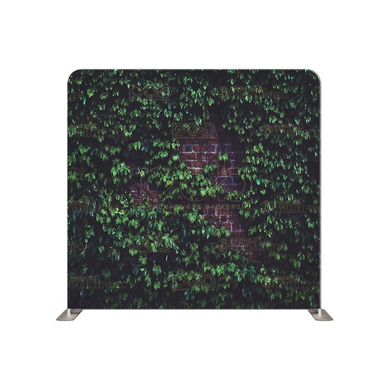 premium one pillowcover backdrops-Timman climbed up the brick wall