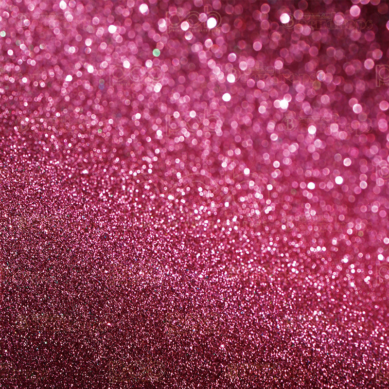 premium one pillowcover backdrops-fuchsia glitter