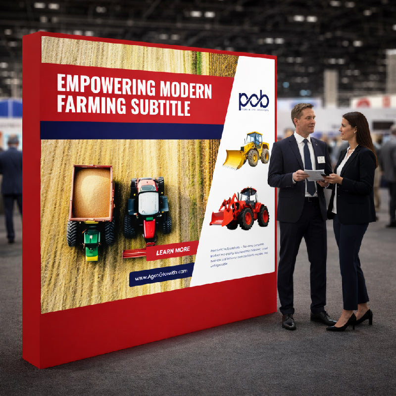 Backlit Pop Up Display | LED Fabric Backdrop | POB