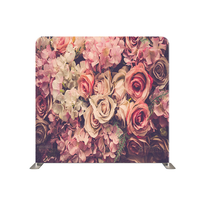 premium one pillow cover backdrops-pure flower